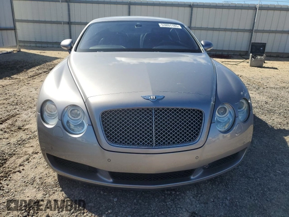 2005 Bentley Continental GT GT z VIN SCBCR63W85C027848, wystawiony jako Copart lot #53891185 z przebiegiem 69 216 mil mil oraz Czysty tytuł • Clean title. Historia ofert i sprzedaży dostępna na DreamBid. Obrazek 5.