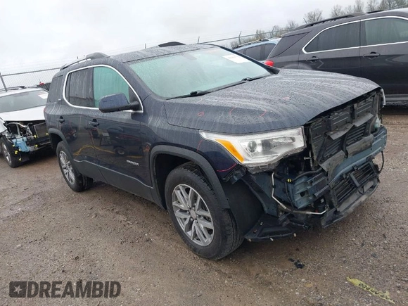 2017 GMC Acadia SLE with VIN 1GKKNSLAXHZ281407, listed as a IAAI auction lot 41911752 with 142,418 mi miles. Bid and sale history available at carsss.com. Image 1.