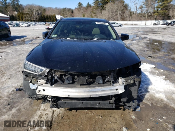 2020 Acura TLX with VIN 19UUB1F39LA016460, listed as a Copart auction lot 44309375 with 46,716 mi miles and Salvage Title. Bid and sale history available at carsss.com. Image 5.