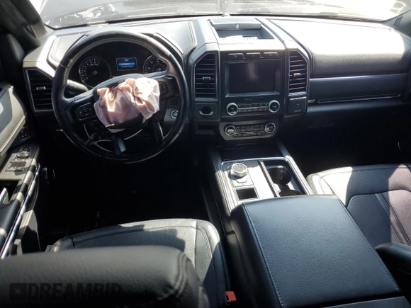 2019 Ford Expedition Max Limited with VIN 1FMJK1KTXKEA50904, listed as a Copart auction lot 58481014 with 106,539 mi miles and Salvage Title. Bid and sale history available at DreamBid. Image 8.