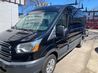 2015 Ford Transit Cargo with VIN 1FTNR2CMXFKA85769, listed as a Copart auction lot 53966365 with 147,051 mi miles and Clean Title. Bid and sale history available at carsss.com. Image 1.