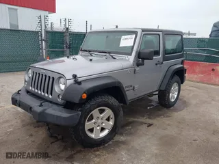 2014 Jeep Wrangler Sport with VIN 1C4AJWAG4EL270693, listed as a IAAI auction lot 41801316 with 104,461 mi miles. Bid and sale history available at carsss.com. Image 18.