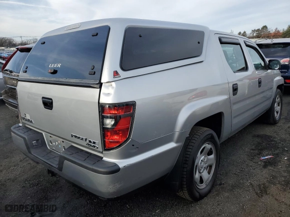 2012 Honda Ridgeline RT with VIN 5FPYK1F26CB002408, listed as a Copart auction lot 84169114 with 83,762 mi miles and Salvage Title. Bid and sale history available at carsss.com. Image 3.