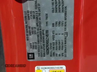 2014 Chevrolet Silverado 1500 with VIN 1GCNCREHXEZ145789, listed as a Copart auction lot 49135155 with 57,274 mi miles and Salvage Title. Bid and sale history available at DreamBid. Image 13.