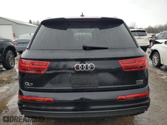 2017 Audi Q7 Prestige with VIN WA1WAAF76HD051034, listed as a Copart auction lot 47196525 with 186,394 mi miles and Clean Title. Bid and sale history available at carsss.com. Image 6.