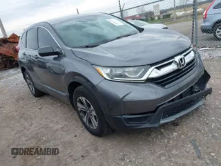 2017 Honda CR-V LX with VIN 2HKRW6H39HH210702, listed as a IAAI auction lot 41859435 with 126,532 mi miles. Bid and sale history available at carsss.com. Image 1.