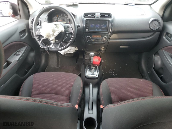 2023 Mitsubishi Mirage G4 ES with VIN ML32FUFJ1PHF06078, listed as a Copart auction lot 78498434 with 28,560 mi miles and Salvage Title. Bid and sale history available at carsss.com. Image 8.