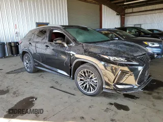 2021 Lexus RX with VIN 2T2YGMDA0MC059565, listed as a Copart auction lot 84219654 with 36,699 mi miles and Salvage Title. Bid and sale history available at carsss.com. Image 4.
