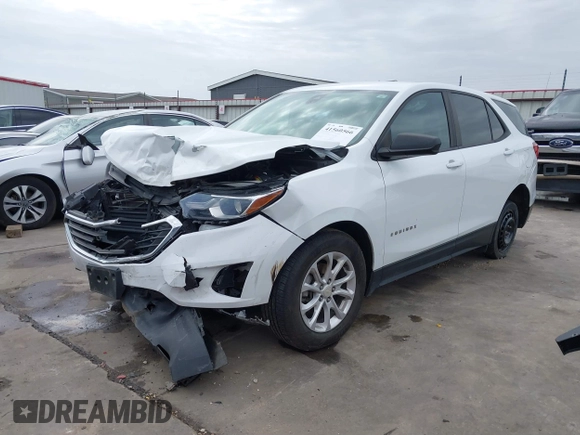 2020 Chevrolet Equinox LS with VIN 3GNAXHEV3LS716138, listed as a IAAI auction lot 41560566 with 87,671 mi miles. Bid and sale history available at carsss.com. Image 23.