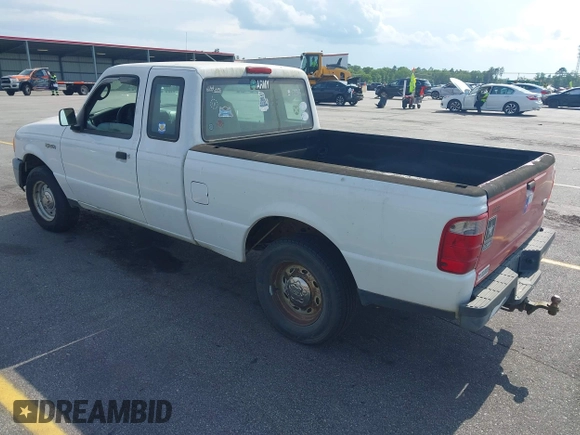 2005 Ford Ranger XL with VIN 1FTYR14U65PB02865, listed as a IAAI auction lot 42087368 with 206,011 mi miles. Bid and sale history available at carsss.com. Image 3.