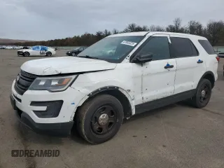 2018 Ford Police Interceptor Utility z VIN 1FM5K8AR6JGA37103, wystawiony jako Copart lot #47855325 z przebiegiem 101 170 mil mil oraz Nie do naprawy. Historia ofert i sprzedaży dostępna na DreamBid. Obrazek 1.