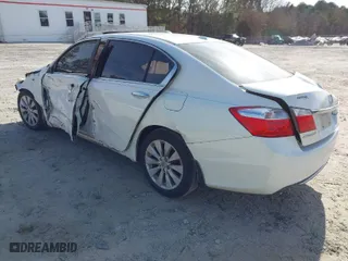 2014 Honda Accord Sedan EX-L with VIN 1HGCR2F88EA203751, listed as a IAAI auction lot 41608367 with 143,025 mi miles. Bid and sale history available at carsss.com. Image 3.