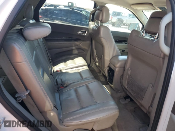 2013 Dodge Durango Crew with VIN 1C4RDJDG9DC700757, listed as a Copart auction lot 57989045 with 204,907 mi miles and Clean title. Bid and sale history available at DreamBid. Image 10.