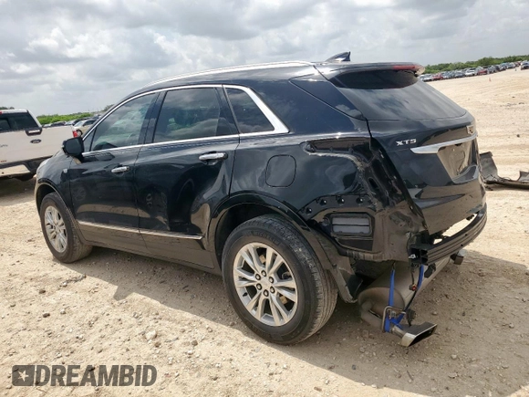 2021 Cadillac XT5 FWD Luxury with VIN 1GYKNAR42MZ120996, listed as a Copart auction lot 63314655 with 49,977 mi miles and Salvage title. Bid and sale history available at DreamBid. Image 2.