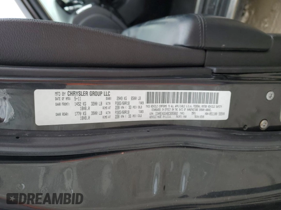 2011 Dodge Durango Crew with VIN 1D4RE4GG4BC695882, listed as a Copart auction lot 53982615 with 247,986 mi miles and Non Repairable. Bid and sale history available at carsss.com. Image 13.
