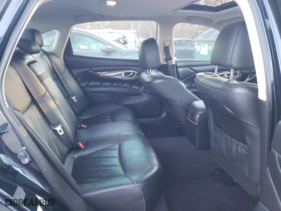 2017 Infiniti Q70L 3.7 with VIN JN1BY1PR8HM210249, listed as a Copart auction lot 81218354 with 161,419 mi miles and Salvage Title. Bid and sale history available at carsss.com. Image 10.