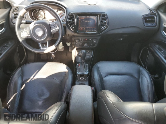 2018 Jeep Compass Limited with VIN 3C4NJDCB4JT288083, listed as a Copart auction lot 45876825 with 89,812 mi miles and Clean Title. Bid and sale history available at DreamBid. Image 8.