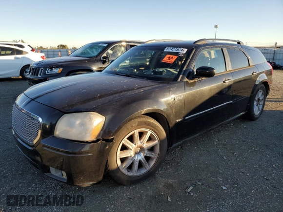 2006 Dodge Magnum R/T z VIN 2D8GV57246H120460, wystawiony jako Copart lot #82431924 z przebiegiem Nie podano mil oraz Czysty tytuł • Clean title. Historia ofert i sprzedaży dostępna na DreamBid. Obrazek 1.