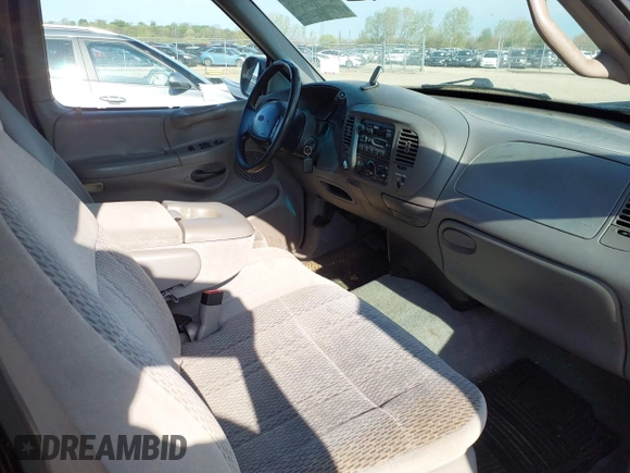 1997 Ford F-150 XL with VIN 1FTDX18W6VKD46643, listed as a IAAI auction lot 42111129 with 107,025 mi miles. Bid and sale history available at carsss.com. Image 5.