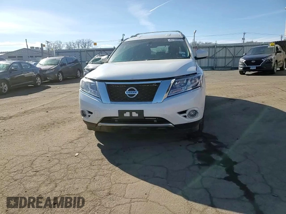 2016 Nissan Pathfinder S with VIN 5N1AR2MMXGC652177, listed as a Copart auction lot 47100055 with 122,497 mi miles and Salvage Title. Bid and sale history available at carsss.com. Image 14.