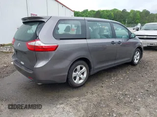2015 Toyota Sienna L with VIN 5TDZK3DC8FS678539, listed as a IAAI auction lot 42115498 with 111,417 mi miles and . Bid and sale history available at DreamBid. Image 4.