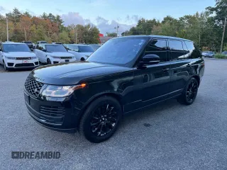 2018 Land Rover Range Rover with VIN SALGR2RVXJA384341, listed as a Copart auction lot 81403554 with 99,038 mi miles and Clean title. Bid and sale history available at DreamBid. Image 2.