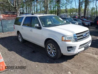 2015 Ford Expedition EL Limited with VIN 1FMJK2AT6FEF09911, listed as a IAAI auction lot 42009348 with 144,172 mi miles. Bid and sale history available at carsss.com. Image 1.