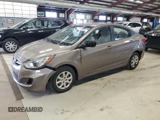 2012 Hyundai Accent GLS with VIN KMHCT4AE3CU159397, listed as a Copart auction lot 53318915 with 95,166 mi miles and Salvage title. Bid and sale history available at DreamBid. Image 1.