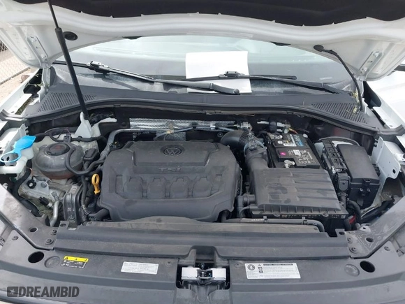 2019 Volkswagen Tiguan S with VIN 3VV1B7AXXKM056760, listed as a IAAI auction lot 41907533 with 46,749 mi miles. Bid and sale history available at carsss.com. Image 10.