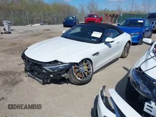 2023 Mercedes-Benz SL 63 AMG z VIN W1KVK8BB3PF014565, wystawiony jako IAAI lot #41953573 z przebiegiem 12 126 mil mil oraz . Historia ofert i sprzedaży dostępna na DreamBid. Obrazek 2.