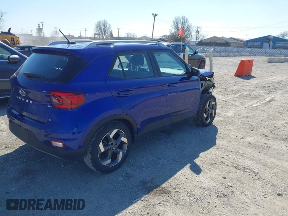 2023 Hyundai Venue SEL with VIN KMHRC8A33PU247100, listed as a IAAI auction lot 42027393 with 31,262 mi miles and . Bid and sale history available at DreamBid. Image 4.