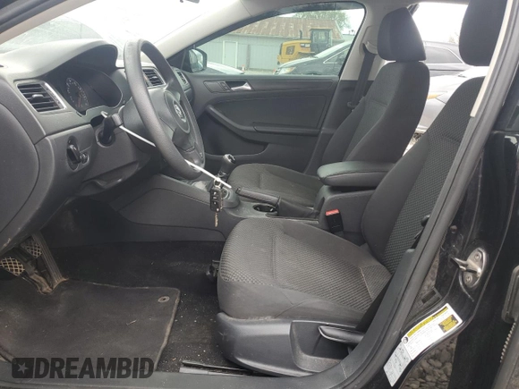 2014 Volkswagen Jetta Sedan S with VIN 3VW1K7AJ1EM444598, listed as a Copart auction lot 51670915 with 131,849 mi miles and Salvage Title. Bid and sale history available at carsss.com. Image 7.