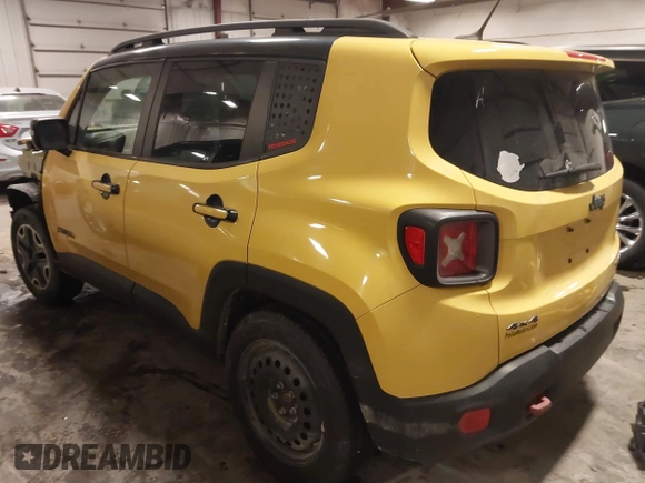 2017 Jeep Renegade Trailhawk с VIN ZACCJBCB5HPE55998, выставлен на аукционе IAAI как лот 41096925 с пробегом 99 103 миль миль и . История ставок и продаж доступна на DreamBid. Изображение 3.