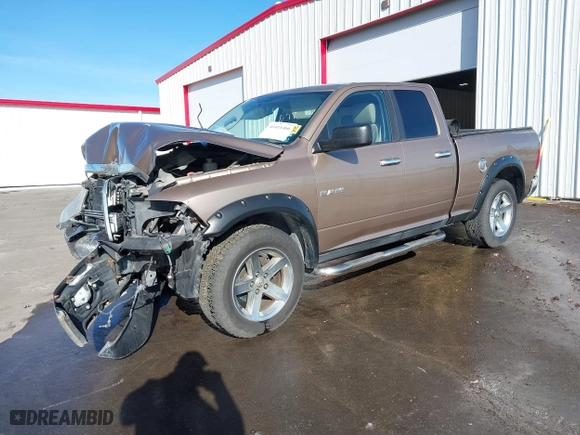 2009 Dodge Ram 1500 SLT with VIN 1D3HV18T39S795840, listed as a IAAI auction lot 41411466 with 124,917 mi miles. Bid and sale history available at carsss.com. Image 18.
