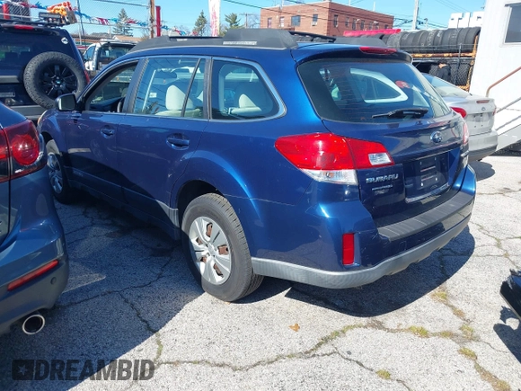 2011 Subaru Outback 2.5i z VIN 4S4BRBAC2B3444609, wystawiony jako IAAI lot #41913671 z przebiegiem 54 185 mil mil oraz . Historia ofert i sprzedaży dostępna na DreamBid. Obrazek 3.