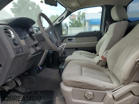 2009 Ford F-150 XL with VIN 1FTPF12V29KC06708, listed as a Copart auction lot 58151755 with 205,682 mi miles and Salvage title. Bid and sale history available at DreamBid. Image 7.
