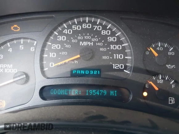 2005 Chevrolet Tahoe LT with VIN 1GNEC13T45J212286, listed as a IAAI auction lot 42704610 with 195,479 mi miles and . Bid and sale history available at DreamBid. Image 7.