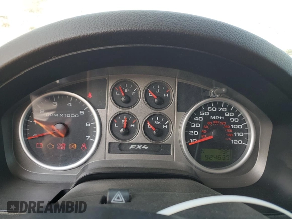 2005 Ford F-150 XLT with VIN 1FTPX145X5KF03701, listed as a Copart auction lot 48892925 with 92,463 mi miles and Salvage Title. Bid and sale history available at carsss.com. Image 9.