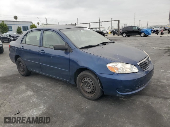 2006 Toyota Corolla CE with VIN JTDBR32E260062632, listed as a Copart auction lot 58434515 with 200,869 mi miles and Salvage title. Bid and sale history available at DreamBid. Image 4.