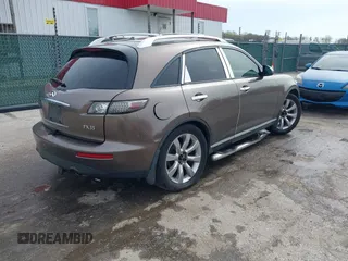 2008 Infiniti FX with VIN JNRAS08U28X101212, listed as a IAAI auction lot 41938410 with 230,121 mi miles and . Bid and sale history available at DreamBid. Image 4.