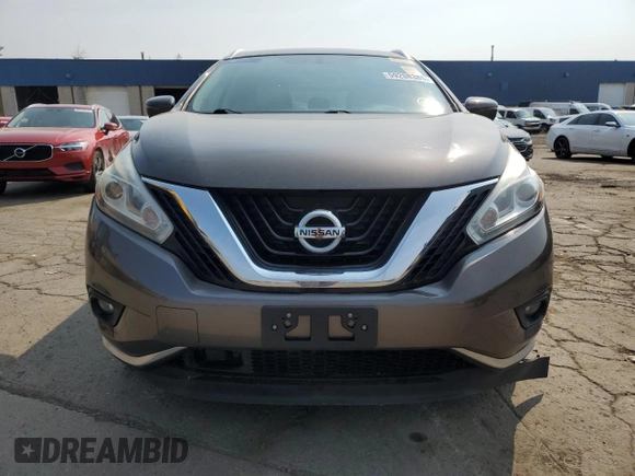 2016 Nissan Murano SL z VIN 5N1AZ2MH9GN138764, wystawiony jako Copart lot #59208385 z przebiegiem 135 257 mil mil oraz Czysty tytuł • Clean title. Historia ofert i sprzedaży dostępna na DreamBid. Obrazek 5.
