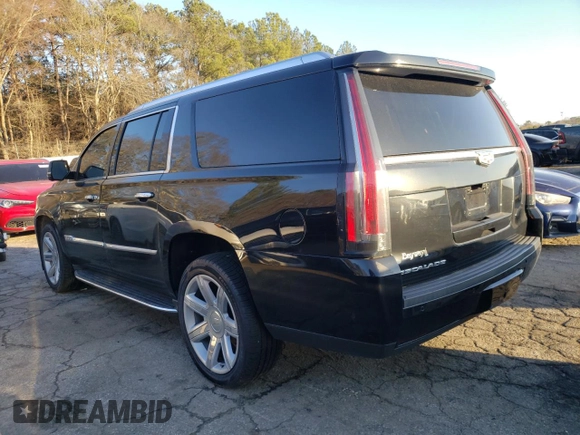 2019 Cadillac Escalade ESV Luxury z VIN 1GYS4HKJ1KR162522, wystawiony jako Copart lot #41670555 z przebiegiem 138 967 mil mil oraz Czysty tytuł • Clean title. Historia ofert i sprzedaży dostępna na DreamBid. Obrazek 2.