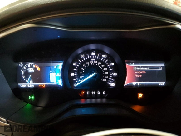 2020 Ford Fusion SE with VIN 3FA6P0T93LR256756, listed as a Copart auction lot 60618975 with 60,416 mi miles and Clean title. Bid and sale history available at DreamBid. Image 9.