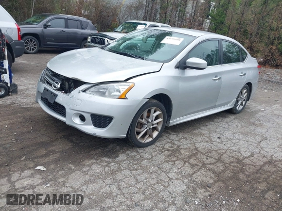2014 Nissan Sentra S with VIN 3N1AB7AP4EL627445, listed as a IAAI auction lot 42191208 with 161,719 mi miles and . Bid and sale history available at DreamBid. Image 2.