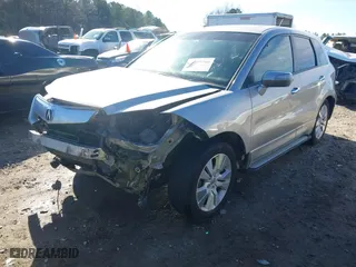 2011 Acura RDX Tech Pkg with VIN 5J8TB1H55BA004282, listed as a IAAI auction lot 41675700 with 417,592 mi miles. Bid and sale history available at carsss.com. Image 2.