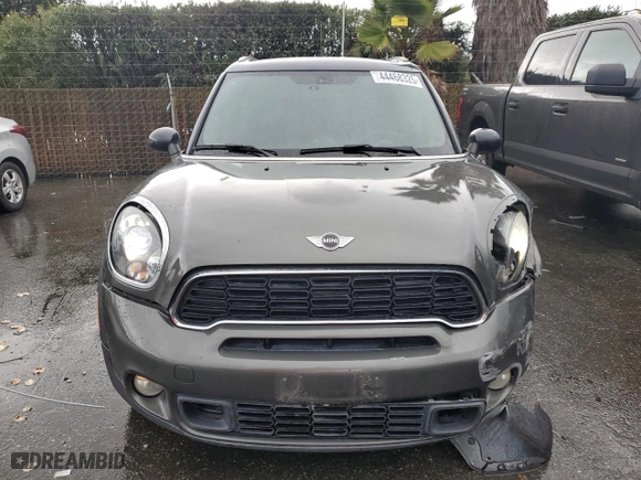 2014 MINI Cooper Countryman S with VIN WMWZC3C58EWP27718, listed as a Copart auction lot 44468325 with 84,531 mi miles and Salvage Title. Bid and sale history available at carsss.com. Image 5.