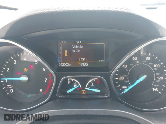 2019 Ford Escape S with VIN 1FMCU0F76KUB60154, listed as a IAAI auction lot 42508603 with 53,003 mi miles and . Bid and sale history available at DreamBid. Image 7.
