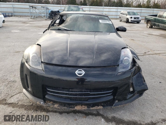 2003 Nissan 350Z Touring with VIN JN1AZ34E03T017128, listed as a Copart auction lot 48060195 with Not Provided miles and Salvage Title. Bid and sale history available at carsss.com. Image 5.