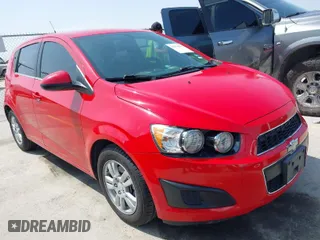 2014 Chevrolet Sonic LT with VIN 1G1JC6SH7E4135650, listed as a IAAI auction lot 41954694 with 103,944 mi miles. Bid and sale history available at carsss.com. Image 1.