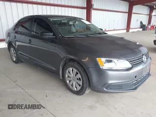 2014 Volkswagen Jetta Sedan S with VIN 3VW2K7AJXEM297363, listed as a IAAI auction lot 41937011 with 154,592 mi miles. Bid and sale history available at carsss.com. Image 1.